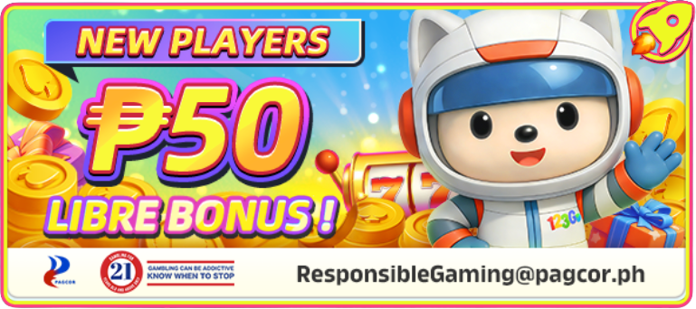 123GO NEW PLAYERS GET ₱50 LIBRE BONUS